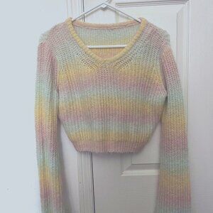 Pastel sweater from Korea